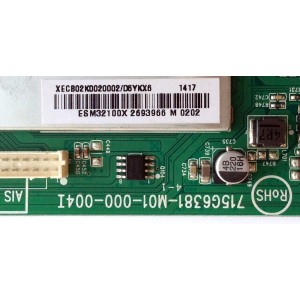 MAIN / VIZIO 756TXECB02K002 / XECB02K002 / XECB02K0020002/D6YKX6 / 715G6381-M01-000-004I / MODELO E420-B1 LTMWPTBQ / PANEL TPT420H2-HVN06	