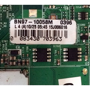 MAIN / SAMSUNG BN94-09063D / BN97-10058M / BN41-02353B / SUSTITUTAS BN94-08322N / BN94-10386H / BN94-08977Q / PANEL GH050CSA-B5 / MODELO UN50J6300AFXZA DH02