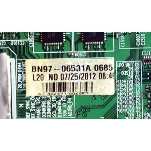 MAIN / SAMSUNG BN94-05595N / BN41-01800A / BN97-06531A / PARTE SUSTITUTA BN94-05595X / MODELO UN55ES7550FXZA TS01	