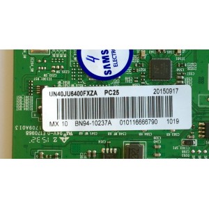 MAIN PARA TV SAMSUNG / NUMERO DE PARTE BN94-10237A / BN41-02443A / BN97-10096K / BN9410237A / MODELOS UN40JU6400 / UN40JU6400FXZA / UN40JU6400FXZA UH03