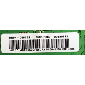 MAIN / SAMSUNG BN94-05675S / BN97-06430L / BN41-01812A / MODELO UN46ES6500FXZC	