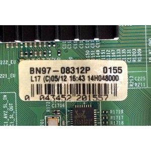 MAIN / SAMSUNG BN94-07646R / BN41-02205B / BN97-08312P / MODELO UN75HU8500FXZA 