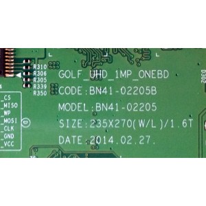 MAIN / SAMSUNG BN94-07646R / BN41-02205B / BN97-08312P / MODELO UN75HU8500FXZA 