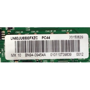 MAIN PARA TV SAMSUNG / NUMERO DE PARTE BN94-09454A / BN41-02344B / BN97-09272B / BN9409454A / MODELO UN60JU6500 / UN60JU6500FXZC