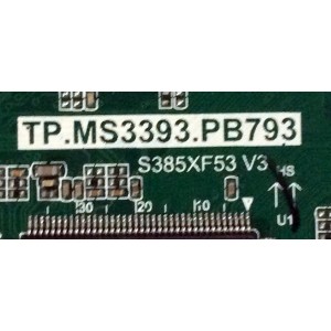 MAIN FUENTE (COMBO) PARA TV INSIGNIA / NUMERO DE PARTE 5538S011E56 / TP.MS3393.PB793 / 20160219 / SC-SY16085938 / T390XVN01.0 / B16085938 / PANEL T390XVN01.0 / DISPLAY S385XF53 V3 / MODELO NS-39D310NA17