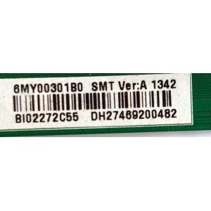 MAIN / INSIGNIA 6MY00301B0 / 569MY1001A / E321060 / PANEL DT32K83 V16 ROHS / ST3151A05-5 / MODELO NS-32D201NA14	