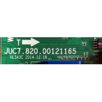 MAIN / HITACHI 999K6CA / KB6160 OSP606 / JUC7.820.00121165 / HLS43C 2014-12-16 / MODELO LE55A6R9A / PANEL C550F15-E6-H (G4)	