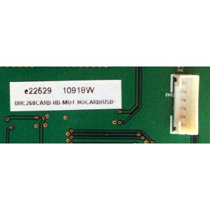 TARJETA DIGITAL / MINTEK DHC260CARD / DHC260CARD-HD-M0T-A-VER1.1 / MODELO DTV-265-D / PANEL LC260WX2 (SL)(B3)	