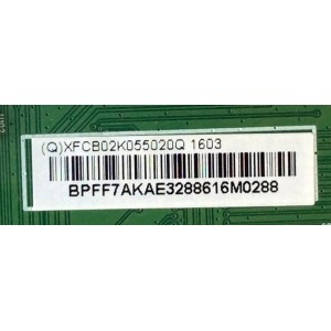MAIN / VIZIO XFCB02K055 / 756TXFCB02K0550 / (Q)XFCB02K055020Q / 715G7911-M0D-000-004T / 715G7911-M1A-000-004T / CBPFF7AKAE / PANEL TPT400LA-HN02.S REV:SG02B / MODELOS D40-D1 LTTETVAR / D40-D1 LTTETVAS	