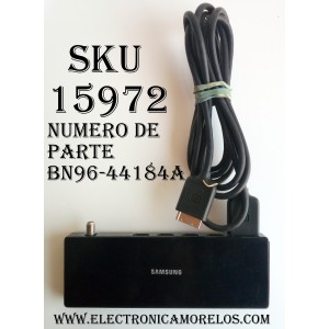 CAJA PARA TV SAMSUNG / ONE CONNECT BN96-44184A / ENTRADAS HDMI / ANTENA / USB / OPTICAL / SUSTITUTAS BN91-18732A / BN91-19253A / MODELOS UN49MU8000FXZA / UN49MU800DFXZA / UN49MU8000FXZC	