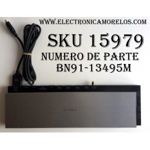 CAJA PARA TV SAMSUNG / ONE CONNECT BN91-13495M / ENTRADAS HDMI / ANTENA / USB / OPTICAL / PARTE SUSTITUTA BN94-07655M / MODELO UN65HU9000FXZA