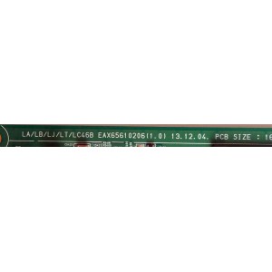 MAIN / LG EBU63194501 / EAX65610206(1.0) / PANEL LC320DXE (MG)(A3) / MODELOS 32LF580B-UA BWMYLJM / 32LB5800-UG BUSWLJR	