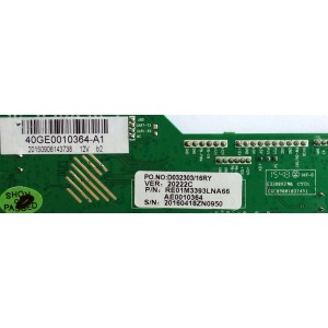MAIN / RCA 40GE0010364-A1 / 20150906143738 / RE01M3393LNA66 / AE0010364 / 1604276 670 / A.20.20222 14-0X / D032303/16RY / 20222C / MODELO LED40G45RQD 5520-LD40G45-A1