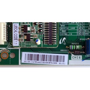 LED DRIVER / SAMSUNG BN44-00745A / L65C4L_ESM / PSLF321C06B / PANEL CY-VH055FSLV1H FW44 / MODELOS UN55HU9000FXZA TS01 / UN65HU9000FXZA TS01	