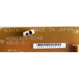 TARJETA XBUS-D / HITACHI ND60300-0048 / U2651008401A / MODELO P50H401
