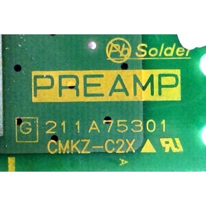 TARJETA PREAMP / SENSOR / MITSUBISHI 935D818001 / 211A753H10 / 211A75301 / MODELOS WD62527 / WD62528 / WD62927