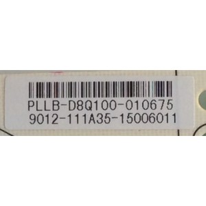 FUENTE DE PODER / PROSCAN PLLB-D8Q100 / 9012111A35-15006011 / PLLB-D8Q100-010675 / 4701-2150S2-A6135D01 / K-150S2 / 465R1029SDJB / WF13080100 / 08-007-A  /  MODELO  PLDED5030A-B-RK A1311