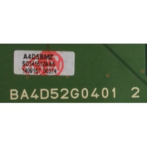 MAIN / PHILIPS A4D5B-MMA / A4D5BMZ / BA4D52G0401 2 / MODELO 58PFL4909	