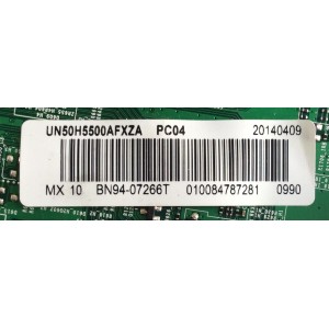 MAIN / SAMSUNG BN94-07266T / BN41-02157B / BN97-08154D / MODELO UN50H5500AFXZA WH01 / PANEL CY-GH050BGNV2H	