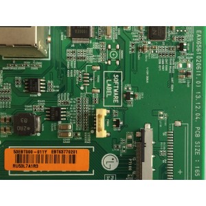 MAIN / LG EBT63770201 / EAX65610206(1.0) / PANEL LC420DUE (MG)(AQ) / MODELO 42LF5800-UA BWMYLOR