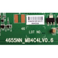 T-CON / SONY 03025C / LJ94-03025C / 4655NN_MB4C4LV0.6 / MB4C4LV0.6 / PANEL LTZ550HF02-001 / MODELO KDL-55V5100