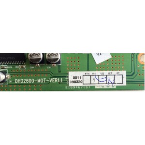 TARJETA DIGITAL / INSIGNIA DHD2600-M0T-VER1.1 / DHD2600-MOT-VER1.1 / DHD2600-MOT / E22416 / DHD2600MOT / VER 1.1 / PANEL V260B1-L01 REV.C1 / MODELO NS-LTDVD26