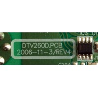 FUENTE DE PODER / INSIGNIA DTV260D.PCB / CQC05001013349 / REV4 / MODELO NS-LTDVD26