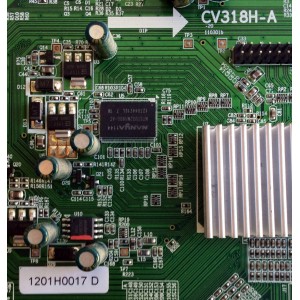 MAIN / APEX 1201H0017 / CV318H-A / 1.03.70.04129 / PANEL T260XW06 V.3 / MODELO LE2612D