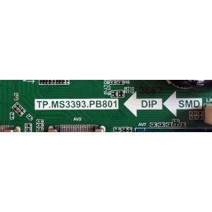 MAIN / FUENTE (COMBO) / ELEMENT SY15416 / TP.MS3393.PB801 / 890-M00-06NC6 / L15113667 / PANEL T500HVN07.4 / MODELO ELEFT506 M5A3M