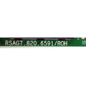 MAIN / HISENSE 200263 / RSAG7.820.6591/ROH / 200260 / EG0314 / HU43K300UWK0100 / PANEL HD426DU-B51(010)\S0\GM\ROH / DISPLAY T430QVN02.1 / MODELO 43H7C2