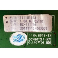 MAIN / SEIKI 1111H1613 / CV318H-D / 1112R0359 / 1.03.67.05101 / PANEL LTA400HM17 / MODELO SC402TT 	