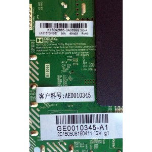 MAIN / FUENTE (COMBO) / RCA K15092885  / TP.MS3393.PB801 / AE0010345 / GE0010345-A1 / 20150508160411  12V  g1 / PANEL`S VVH32L147G03-12V / VVH32L147G03LTY / LK315T3HB87 / MODELO LED32G30RQ 5414-LE32G30-A1
