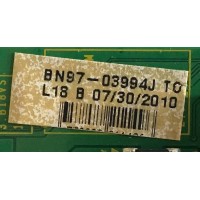 MAIN / SAMSUNG BN94-02620T / BN41-01436B / BN97-03994J / SUSTITUTAS BN94-02620F/G/H/J/L/M/N/P/Q/R/S/U/W/Z / BN94-04222A/B/C/D/E/F/G/H/J/L/M / BN96-19170A/71A/72A/73A/74A/75A/76A/77A/78A/79A/81A/82A / PANEL`S T546HW01 V.0 / LTF550HJ01-A03 / MODELO LN55C650