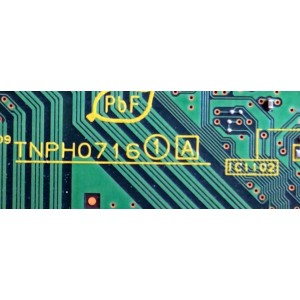 MAIN / PANASONIC TNPH0716 / TNPH0716S / 1MG84092 / PANEL MC106H30T11 / MODELO TH-42PX80U