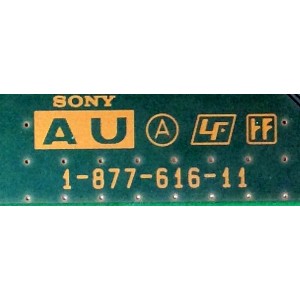 TARJETA SINTONIZADORA / SONY A-1564-786-A / A-1157-548-A / A1557548A / 1-877-616-11 / PANEL LTY400HC02 001 / MODELO KDL-40XBR7