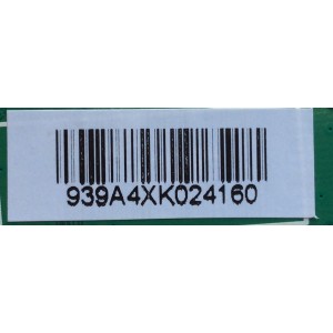 MAIN / CHANGHONG 939A4X / JUC7.820.00121165 / HLS43C / MODELO LED49YD1100UA / PANEL C490F14-E-L(G3)	