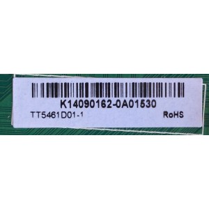 MAIN / UPSTAR K14090162 / T.MS3393T.U87 / TT5461D01-1 / MODELO P55EWX / PANEL KM055LSHU01	