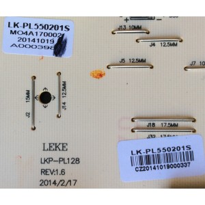 FUENTE DE PODER / UPSTAR LK-PL550201S / LKP-PL128 / MODELO P55EWX / PANEL KM055LSHU01	