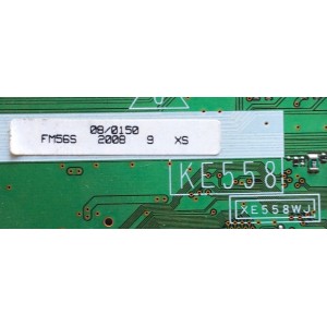 MAIN / SHARP DUNTKE558FM56S / KE558FM56S / KE558 / XE558WJ / MODELO LC-46D64U / LC-C6554U / PANEL DSETUE558WE11Z / LK645D3LZ40V	