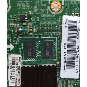 MAIN / SAMSUNG BN94-07924W / BN97-08895R / BN41-02252A / MODELO UN40H5103AFXZX IS01 / PANEL CY-HH040BGNV1H	