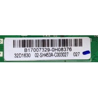 MAIN / FUENTE (COMBO) / TOSHIBA B17007329 / TP.MS3553.PB789 / 3MS553LC5NA.02 / 02-SH453A-C003027 / 32D1630 / PANEL LVW320CSDX E26 V7 / MODELO 32L310U18