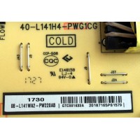 FUENTE PARA TV TCL / NUMERO DE PARTE 08-L141WA2-PW220AB / 40-L141H4-PWG1CG / PANEL LVU485ND1L / LVU490ND1L /  LVU550ND1L / MODELOS 49S405TAAA / 49S405TABA / 49S403TBAA / 49S403TCBA / 55S403 / 55S405TBCA / 55S405TKAA / 55S405TBBA / 55S401LDAA / 55S403TFAA