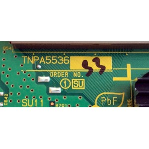 BUFFER / PANASONIC TXNSU1RDUU / TNPA5536 / PANEL MC153FJ153 / MODELOS TC-P60ST50 / TC-P60GT50