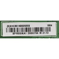 MAIN / INSIGNIA XHCB01K052 / 715G8501-M01-B00-005T / XHCB01K0520 / (X)XHCB01K052020X / PANEL TPT550U2-D072.L REV:S02A / MODELO NS-55DR620NA18