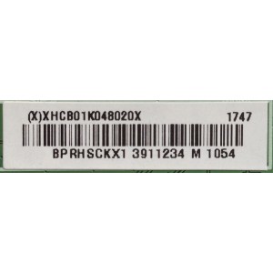 MAIN / INSIGNIA XHCB01K048 / 715G8501-M01-B00-005T / XHCB01K0480 / (X)XHCB01K048020X / PANEL TPT550U1-QVN05.U REV:S57B0A / MODELO NS-55DR620NA18