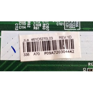 MAIN / PANASONIC 431C6270L03 / 461C6270L03 REV:1D / SPD32T / VTV-L32616 REV:1 / PANEL LC320DXN (SF)(R2) / MODELO TC-L32B6X MXBB