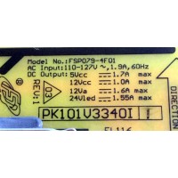 FUENTE DE PODER / PANASONIC PK101V3340I / FSP079-4F01 / 01-PK101V3340I / 3BS0334713GP / TZZ00000844A / PANEL LC320DXN (SF)(R2) / MODELOS TC-L32B6X MXBB / TC-L32B6 / TC-L32B6P / TC-L32XM6 / TC-L32XM6P