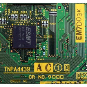 MAIN LOGICA / PANASONIC TNPA4439AC / TNPA4439 / PANEL MC106F16T11 / MODELO TH-42PZ80Q