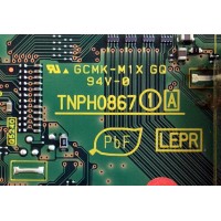 MAIN / PANASONIC TXN / A11NDUS / TNPH0867AB / TNPH0867 / PANEL AX094A076G / MODELO TH-37LRU20