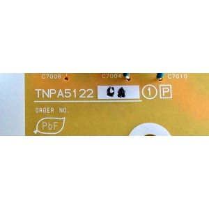 FUENTE DE PODER / PANASONIC TXN / P10QNM / TNPA5122CA / TNPA5122 / PANEL`S AX094A076G / AX094F072G REV A / MODELOS TH-37LRU20 / TC-L37C22 / TC-L37U22 / TC-L37X2 / TH-37LRU30